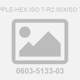 Nipple-Hex Iso 7-R2.00Xiso 7-R